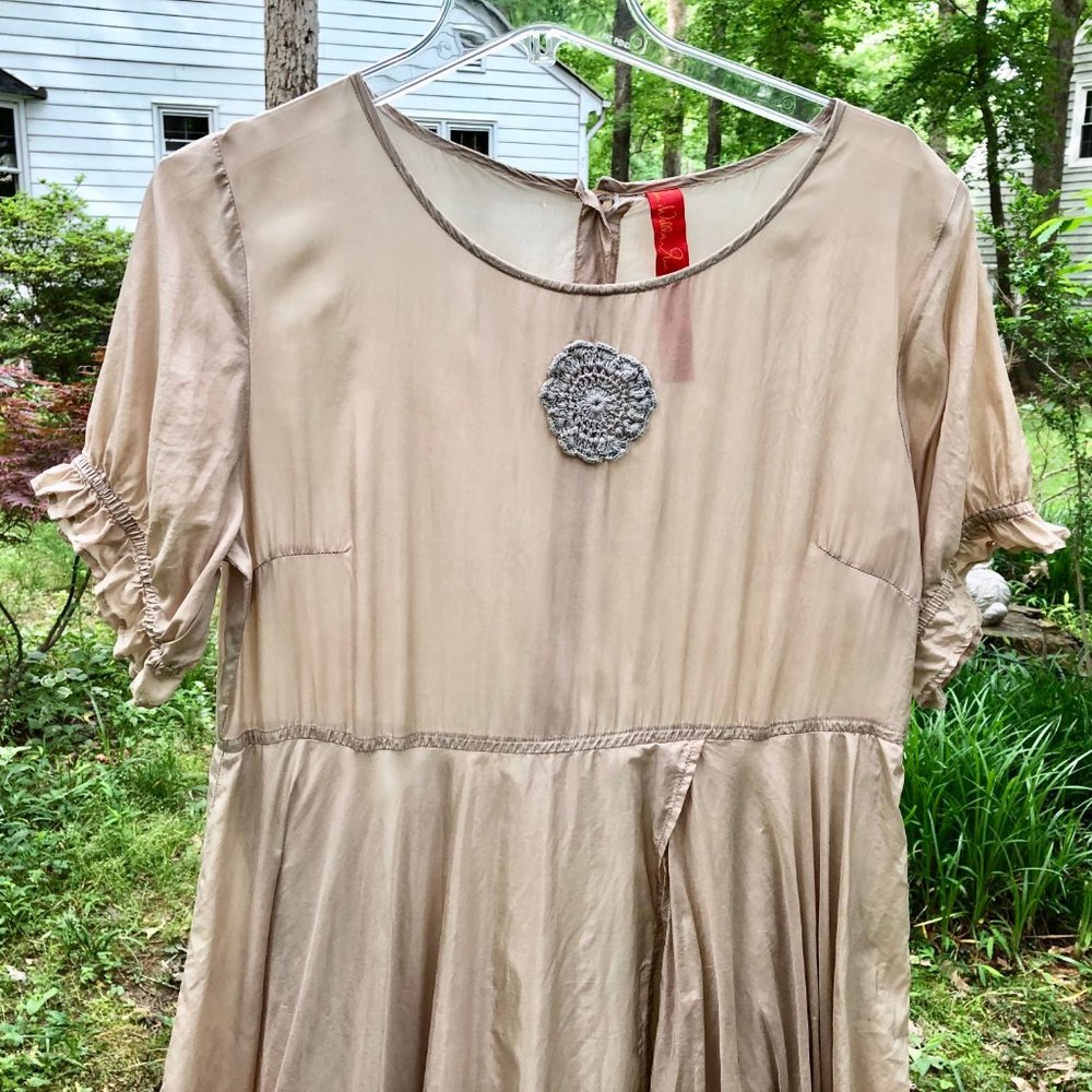 Ewa I Walla Vintage Silk Dress Excellent Spring 13 - Picture 5 of 9